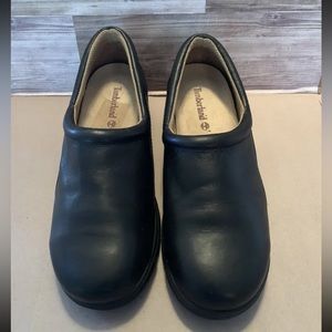 Timberland Pro Womens Work Safety Clogs Shoes 8.5 Black Slip On